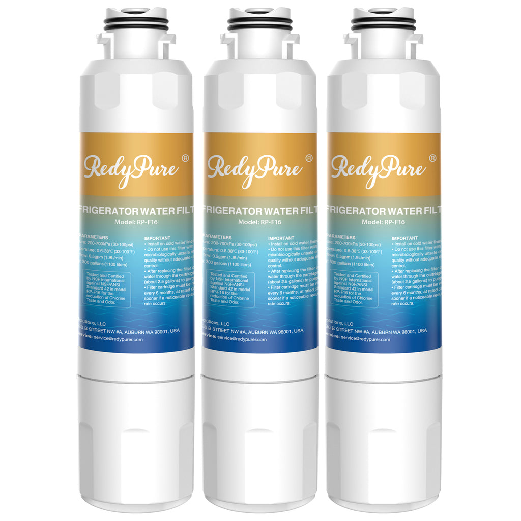 3 Pack Refrigerator Water Filter Replacement For  Water Filter HAF-CIN EXP, DA29-00020B, HAF-CIN, DA29-00020B-1, RF28HMEDBSR, RF263BEAESR, RS25J500DSR, RF263TEAESG, HDX FMS-2, DA97-08006A-1