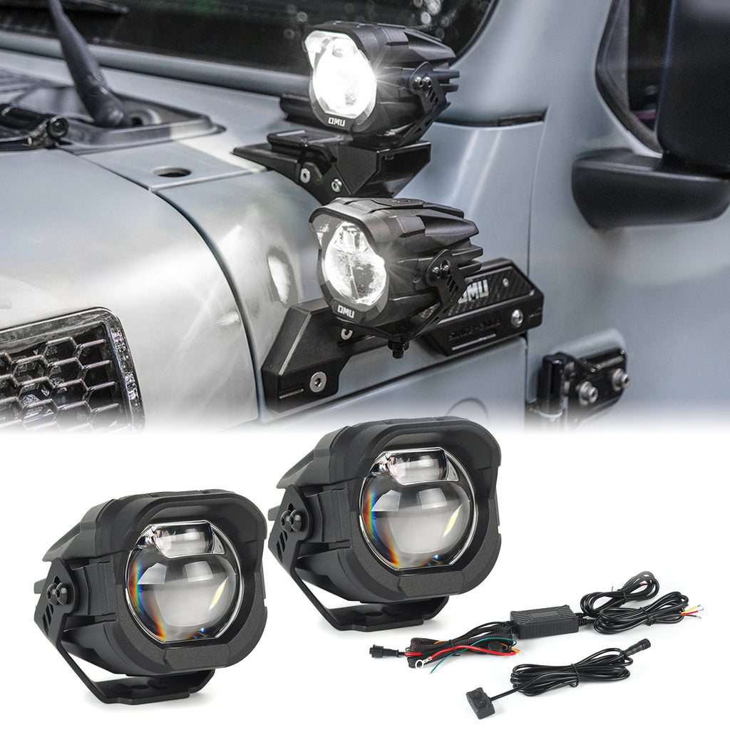A-Pillar Spotlight Compatible With Trucks Ford Etc ATV Motorcycle