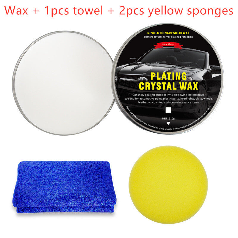 Diamond Crystal Car Wax – Hard Coating Polish for Black & White Paint