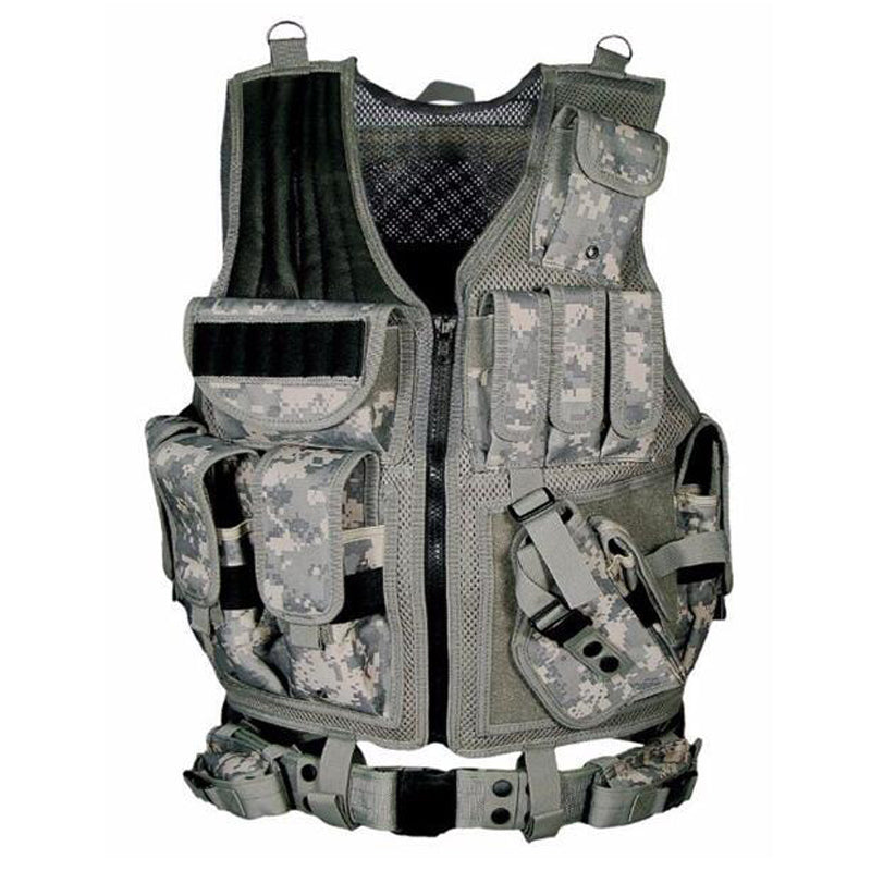 Tactical Molle Vest – Military Airsoft Plate Carrier