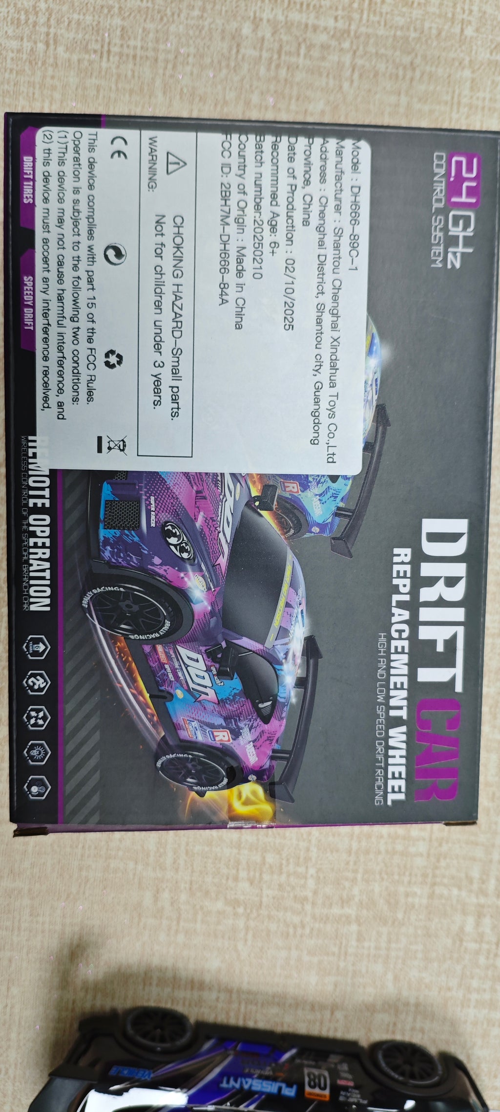 GTR Four-wheel Drive Drift Car Remote Control Car Black,only Can Be Used On TK