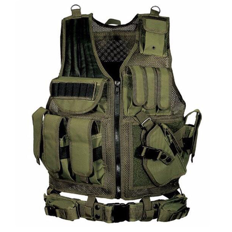 Tactical Molle Vest – Military Airsoft Plate Carrier