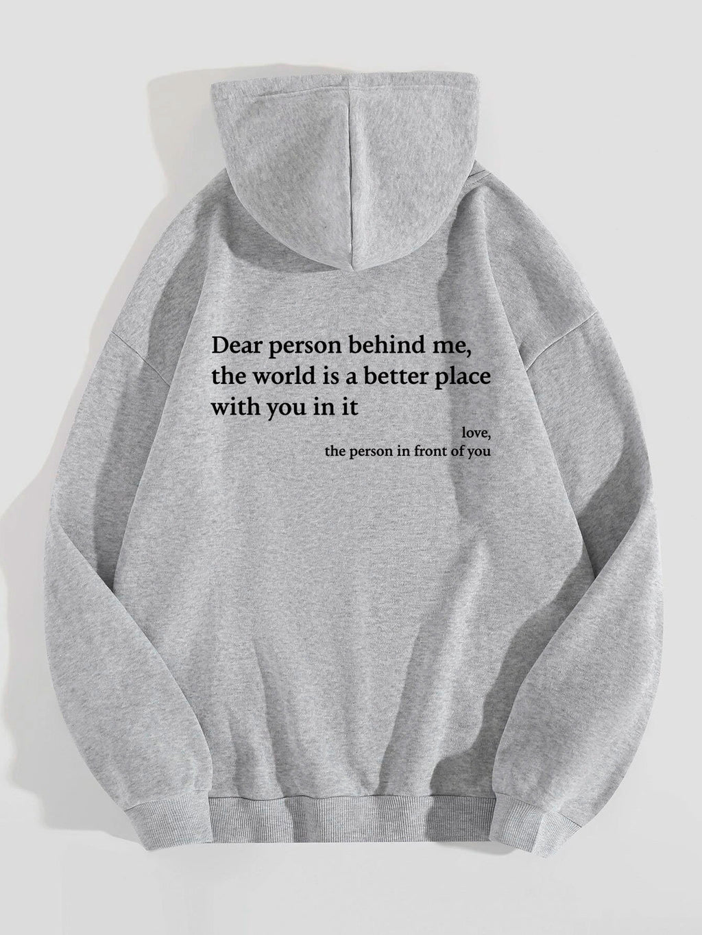 Women's Inspirational Quote Hoodie – Plush Kangaroo Pocket