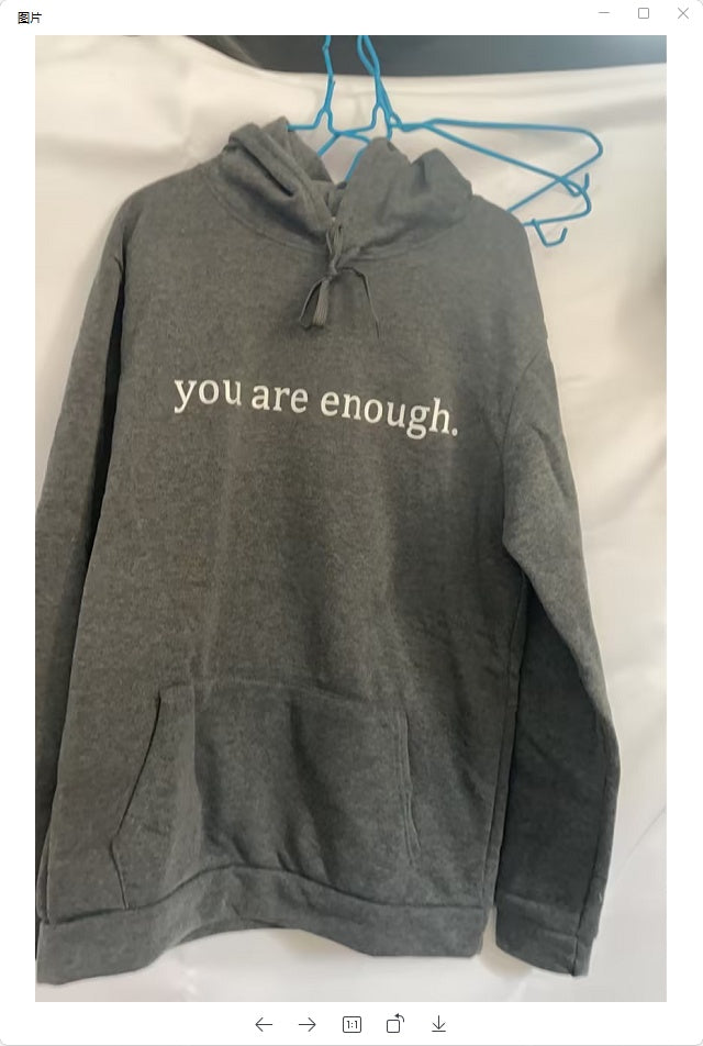Women's Inspirational Quote Hoodie – Plush Kangaroo Pocket