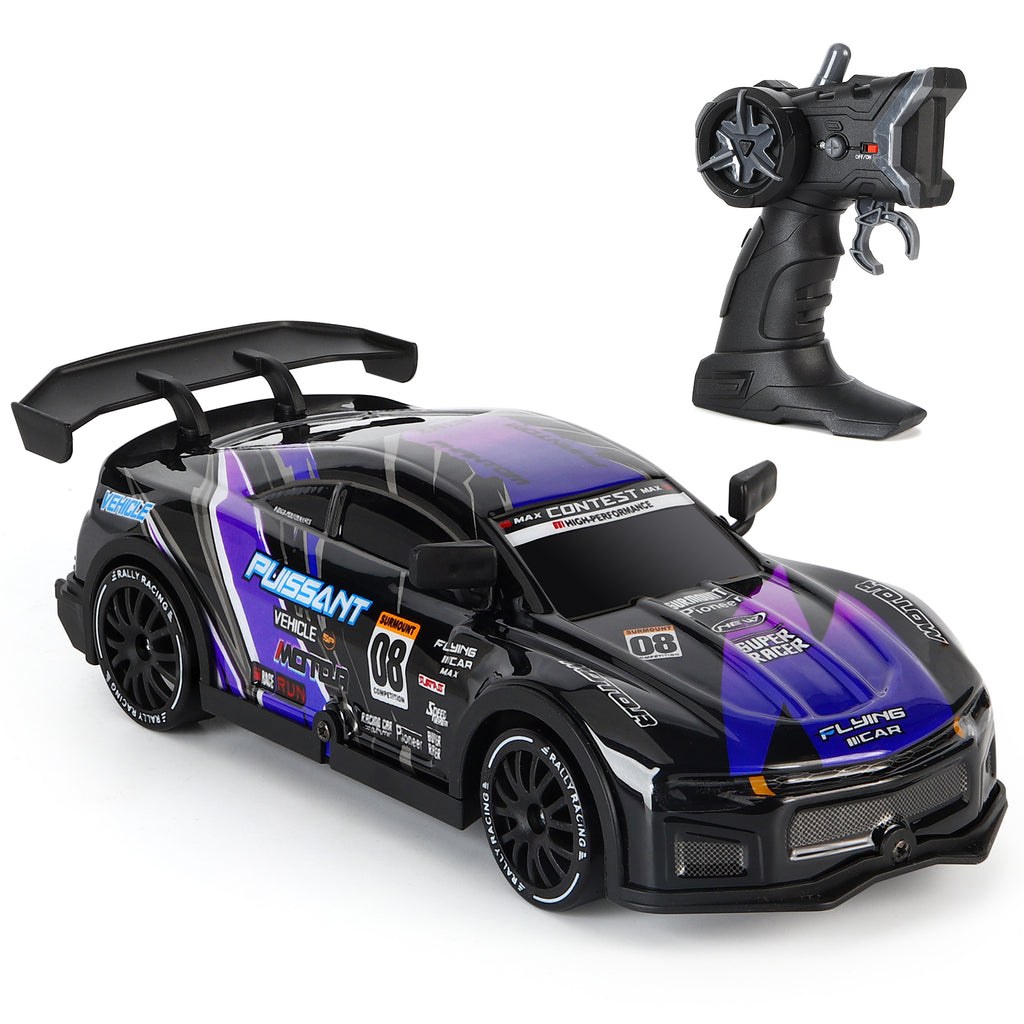 GTR Four-wheel Drive Drift Car Remote Control Car Black,only Can Be Used On TK