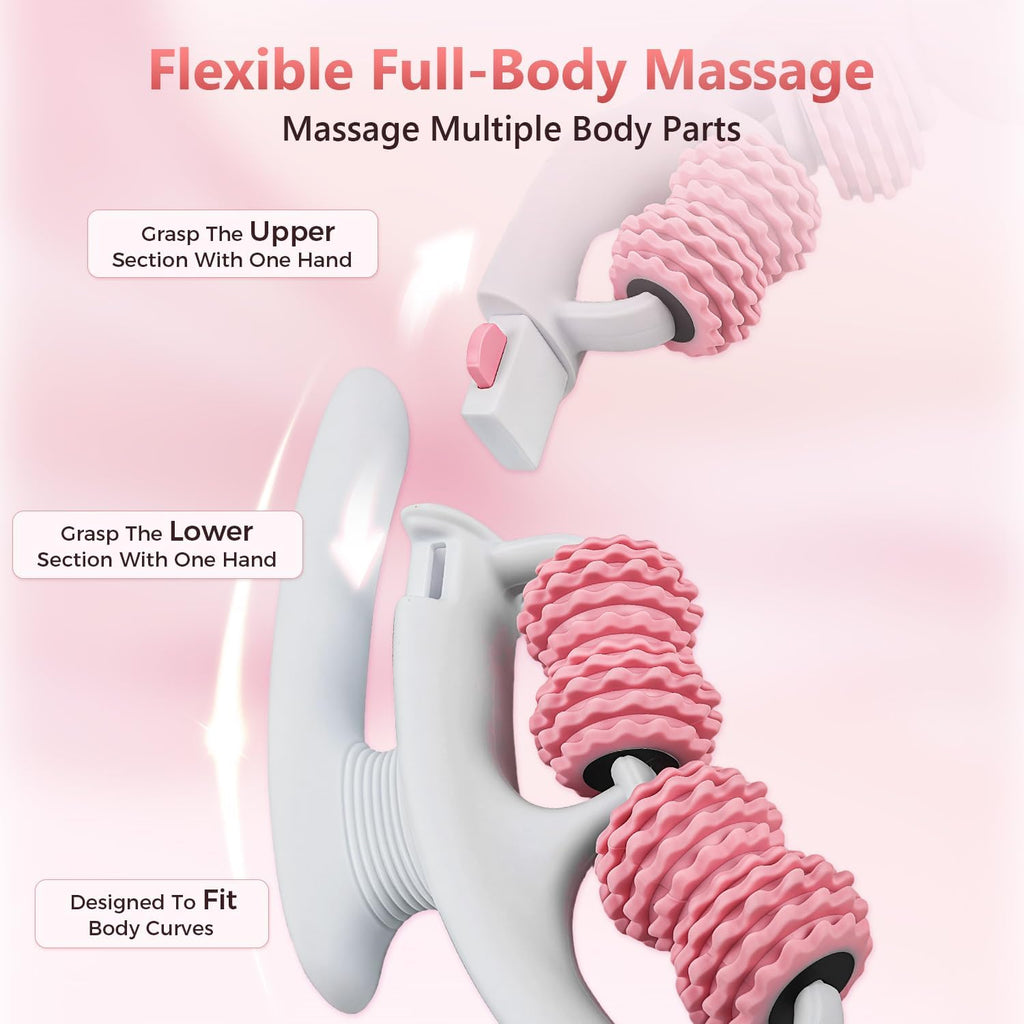 Anti-Cellulite Massage Roller – Lymphatic Drainage & Body Sculpting Tool