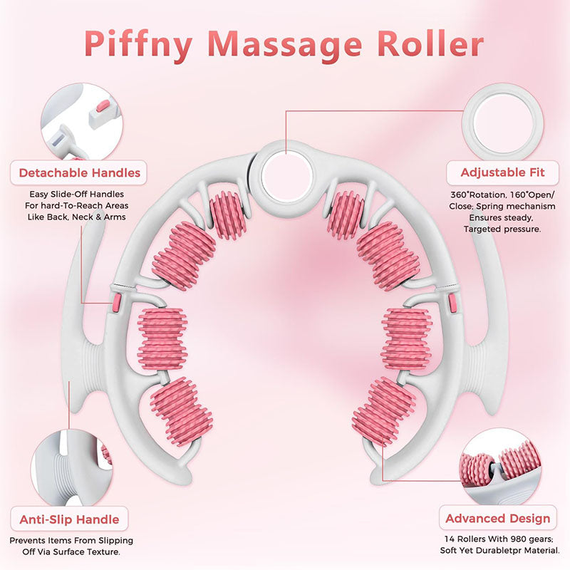 Anti-Cellulite Massage Roller – Lymphatic Drainage & Body Sculpting Tool