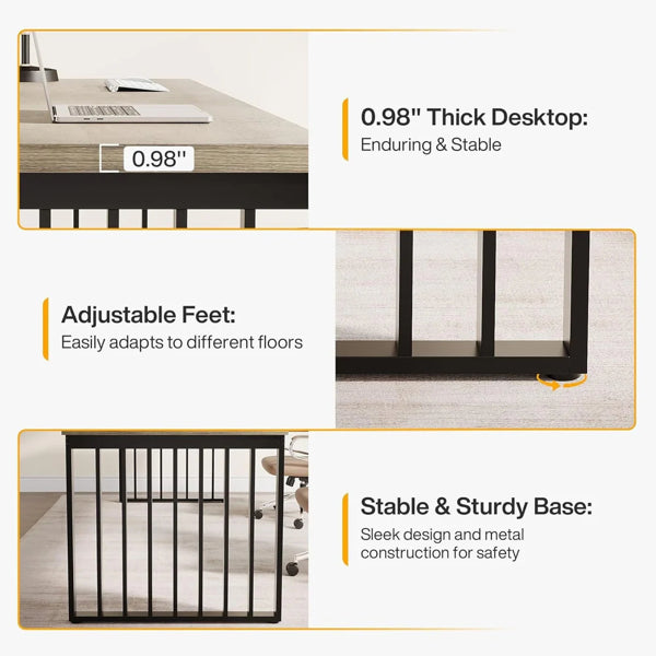 Computer & Office Desk – L-Shape Modern Design