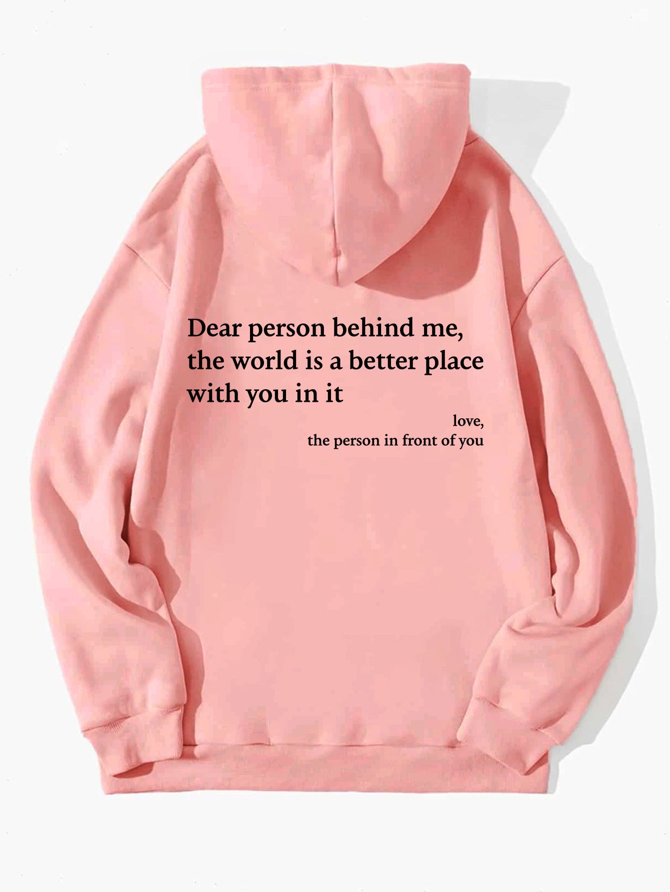 Women's Inspirational Quote Hoodie – Plush Kangaroo Pocket